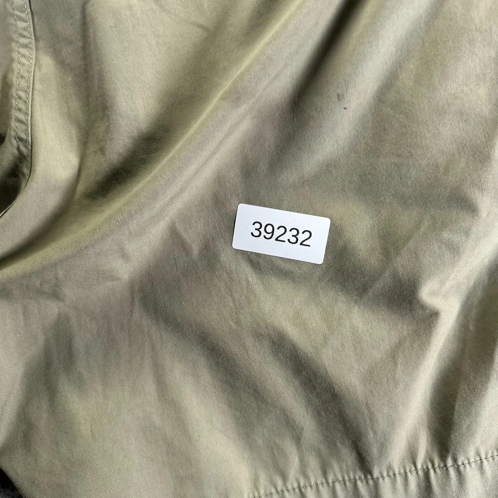 Faherty All Day Shorts Men 35 Green Polyester Chino Outdoor Drawstring Beach